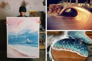 Como o surf influencia artistas em todo o mundo