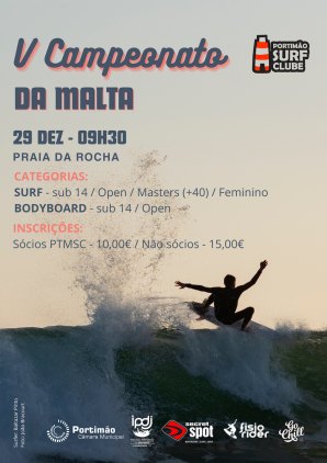 V Campeonato da Malta - dia 29 de Dezembro em Portimão