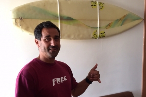 João Paulo, manager do Furadouro Surf Camp