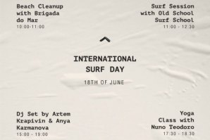 Celebra o Dia Internacional do Surf no Pôsto da Onda, na Costa da Caparica