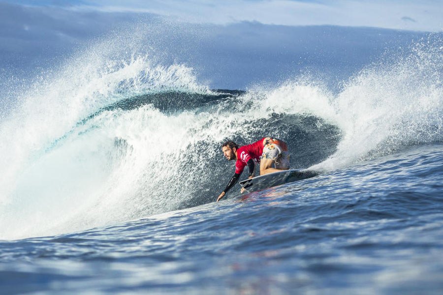 Frederico Morais prepara o CT de Trestles no QS6000 da Galiza.