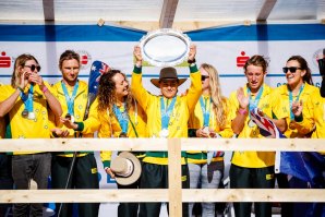 Austrália, seleção campeã mundial em Stand Up Paddle.
