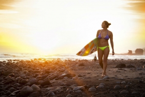 Carissa Moore, uma das surfistas de maior mediatismo