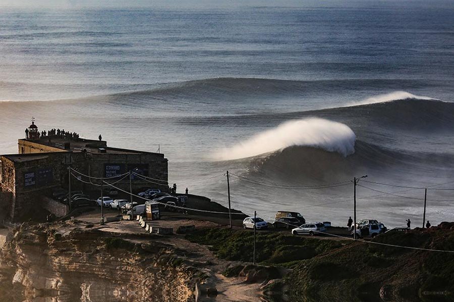 Expetativa para o Nazaré Challenge cresce à chegada de cada novo swell.
