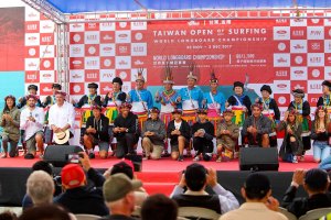 Cerimónia de abertura do evento.