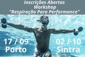 Porto e Sintra recebem workshop sobre o domínio e performance da respiração no Surf