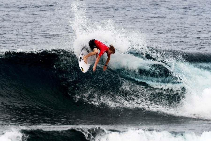 Sandon Whittaker venceu a final graças a um excelente surf de backside
