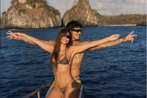 O casal - Reprodução Instagram Isabel Arantes