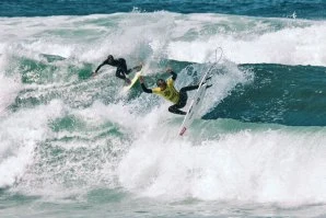 Francisco Ordonhas e Maria Salgado destacam-se no arranque do Go Chill Porto Pro