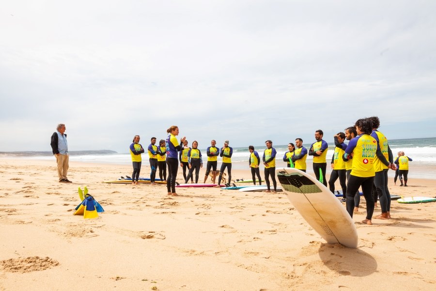 O Surf &amp; Rescue junta o surf ao salvamento aquático, e esteve pela primeira vez em Sesimbra