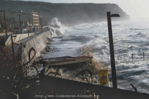 MAR NÃO DÁ DESCANSO