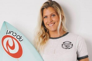 Rosy Hodge junta-se à equipa Rip Curl. 