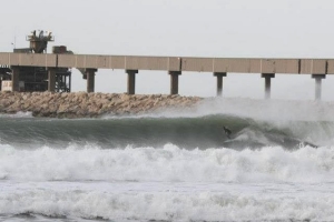 O presidente da Lebanon Surf and Sport, Ali Elamine, em &#039;Chekka&#039;