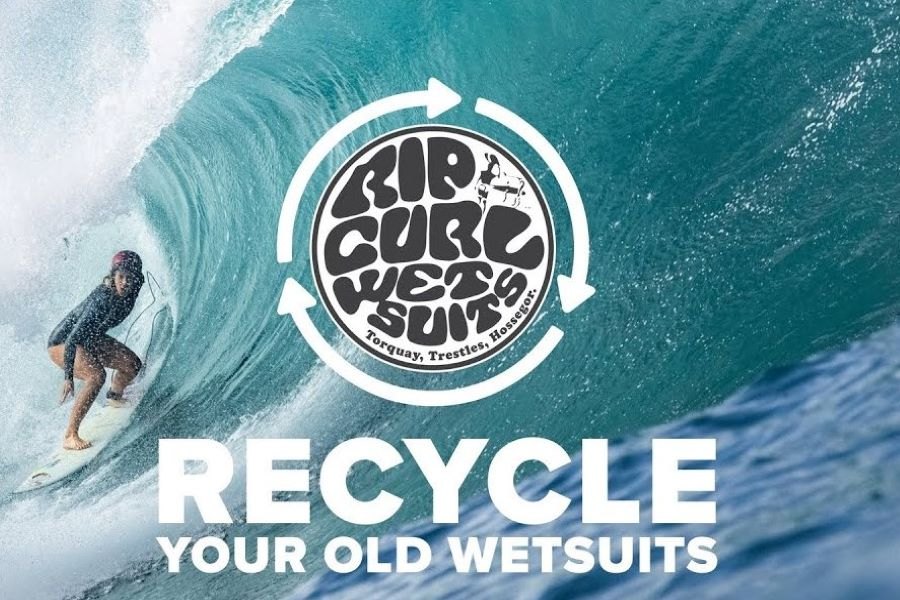 Programa da Rip Curl de reciclagem de fatos chegou a Portugal