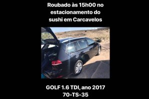 Furto de carro em Carcavelos