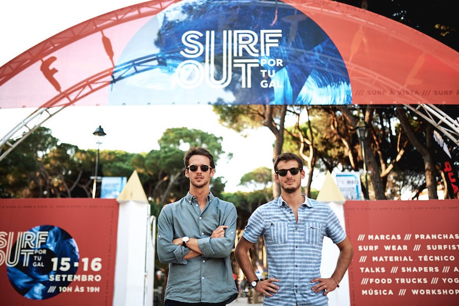 Os irmãos Stilwell / Patrick e Salvador Stilwell. Foto por Zé Maria Rebelo de Andrade