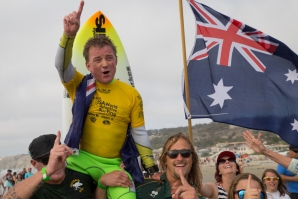 Coroados os campeões no Mundial de Surf Adaptado