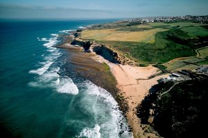 Ribeira D'Ilhas vista aérea