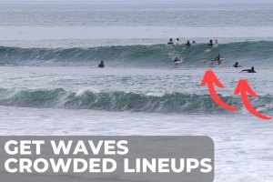 COMO APANHARES ONDAS QUANDO HÁ DEMASIADO CROWD