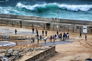 Imagens da homenagem a Tânia Oliveira na Ericeira 