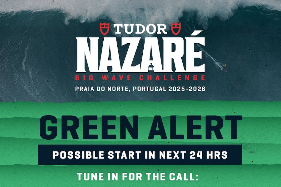 TUDOR Nazaré Big Wave Challenge confirmado para sábado dia 13 de Dezembro