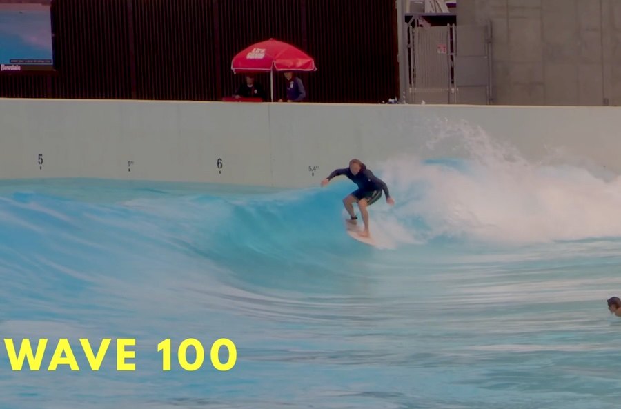 Ben Gravy surfou 100 ondas em quatro horas