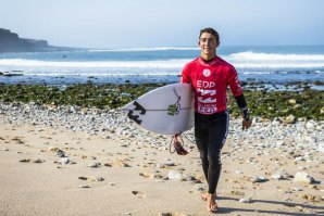 Norte-americano esteve recentemente em Portugal a competir na Ericeira e Peniche. 