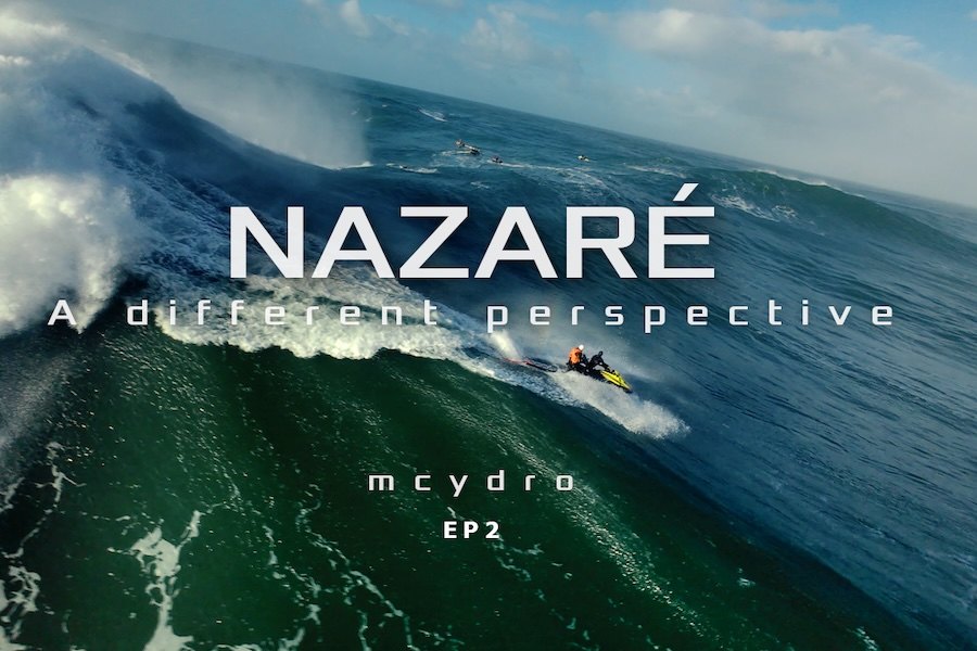 O Primeiro Grande Swell da Época na Nazaré Captado Como Nunca