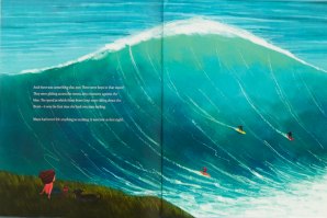 Maya Gabeira inspira a nova geração de big riders com livro infantil &quot;Maya and the Beast&quot;