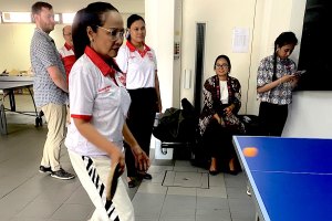 Mrs. Susi Marleny Bachsin, embaixadora da Republica da Indonesia em Lisboa