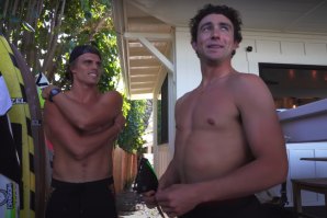 Koa Smith e Griffin Colapinto mostram que mesmo os surfistas mais experientes têm medo de Pipeline