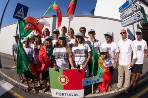 A equipa Portuguesa