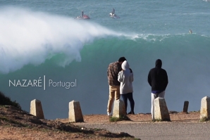 O CANHÃO DA NAZARÉ NÃO DÁ TRÉGUAS