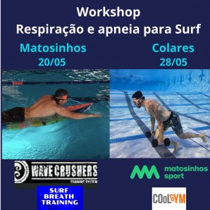 Work Shop de apneia e respiração no surf abre inscrições para Matosinhos e Colares (Sintra)