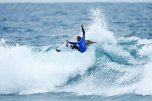 Caio Ibelli durante a etapa do Rip Curl Pro Bells Beach em 2018   Foto Ed Sloane/WSL