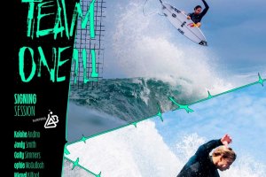 Team O’Neill reúne-se na Surfers Lab do Baleal para sessão de autógrafos esta sexta feira