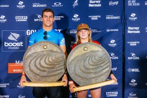 Callum Robson e Caitlin Simmers