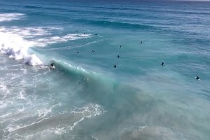 Frente ártica traz ondulação rara ao sul da Florida