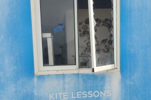 Stru Kite School foi vandalizada durante o Carnaval