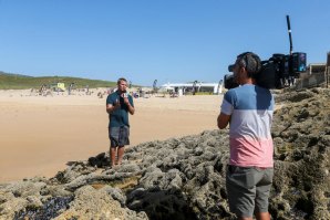 O Guincho foi palco até ontem da prova do Womens World Tour e do QS 10.000 da WSL.