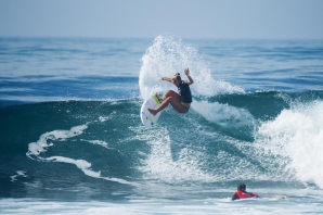 Sage Erickson ao ataque em Trestles