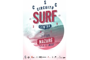 Nazaré recebe a 3.ª etapa do Circuito Regional de Surf do Centro 2018
