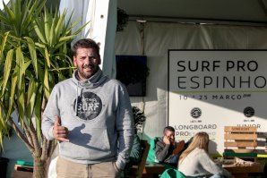 Gonçalo Pina, da organização do Espinho Surf Destination.