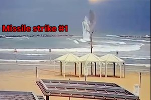 Quando a guerra chega ao lineup: mísseis caem junto a surfistas em Israel