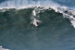 Ano novo no Canhão da Nazaré