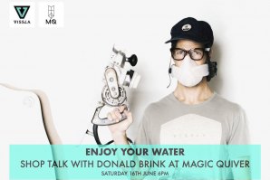 Donald Brink na Magic Quiver no próximo sábado