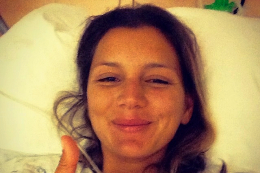 Maya recupera bem no Hospital de leiria