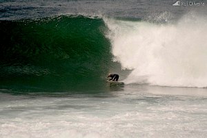 Nic Von Rupp, Jesse Mendes e Kiron Jabour com surf destrutivo nos Coxos