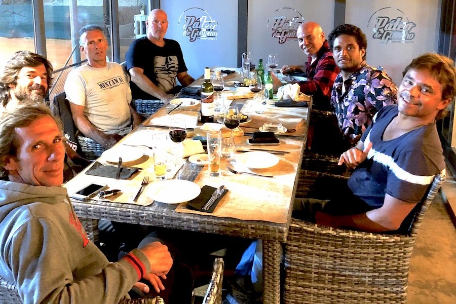 Os seis notáveis escolhidos por Rui Costa, ao centro direita, organizador do Capítulo Perfeito.