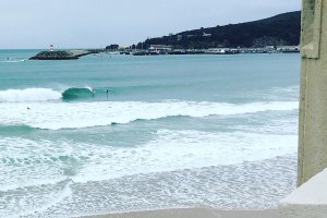 Uma das ondas de Sesimbra